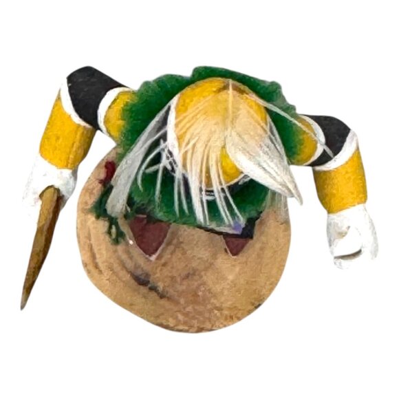 Authentic Hopi Greaser Kachina Doll Handcrafted Native American Art Signed VTG - Picture 6 of 7